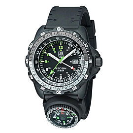 Luminox Recon NAV SPC GMT Compass Carbon Black Dial Mens Quartz Watch