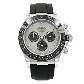 Rolex Cosmograph Daytona Ceramic 18K White Gold Steel Panda Dial Watch