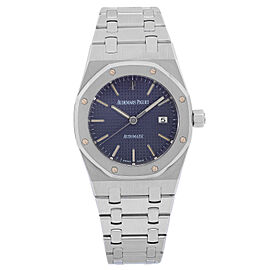 Audemars Piguet Royal Oak 33mm Steel Blue Dial Unisex Watch