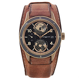 Montblanc 1858 Geosphere GMT Limited Bronze Black Dial Automatic Watch