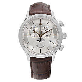 Maurice Lacroix Les Classiques 40mm Steel Silver Dial Men Watch