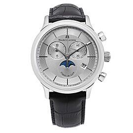 Maurice Lacroix Les Classiques 40mm Steel Silver Dial Men Watch