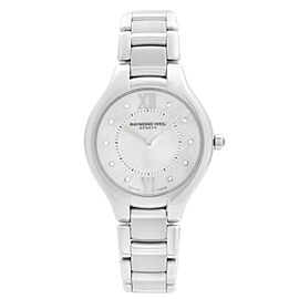 Raymond Weil Noemia 32mm Steel White MOP Dial Quartz Ladies Watch