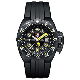 Luminox Scott Cassell Deep Dive 44mm Steel Black Dial Automatic Watch