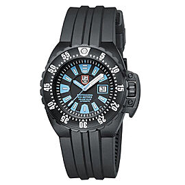 Luminox Deep Dive 44mm 1500 Series Steel Black Dial Automatic Mens Watch