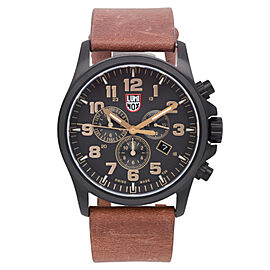 Luminox Atacama Field Chronograph 45mm Steel Black Dial Men Quartz Watch