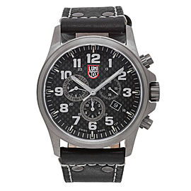 Luminox Atacama Field 45mm Gunmetal Steel Black Dial Quartz Mens Watch