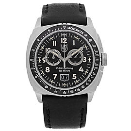 Luminox Lightning Chronograph Steel Black Dial Quartz Men Watch