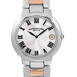 Raymond Weil Jasmine 35mm Steel Silver Dial Ladies Quarts Watch