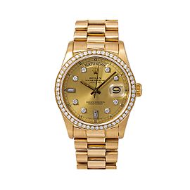 Rolex Day-Date 18038 36mm Mens Watch