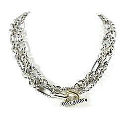 David Yurman Chain Sterling Silver Necklace