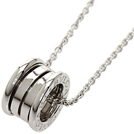 BVLGARI 18K white Gold B.zero1 Necklace QJLXG-1365