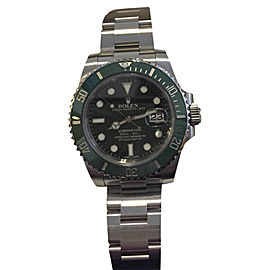 Rolex Submariner Green Anniversary Edition Stainless Steel 40mm Watch