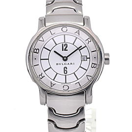 BVLGARI Solo tempo Date SS Quartz Watch LXGJHW-507