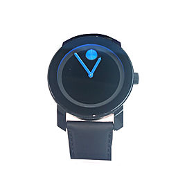 Mens Movado Bold Watch Blue