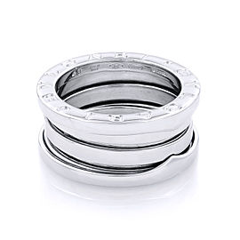 Bvlgari 18K White Gold B.Zero 1 Ring Size 49 US 4.75