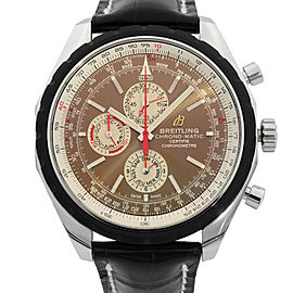 Breitling Chrono-Matic 1461 Chronograph Rubber Bezel Bronze Dial A1936002/Q573