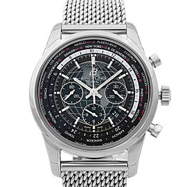 Breitling Transocean Unitime World Time Automatic Mens Watch AB0510U4/BE84-152A