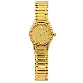 Seiko Expansion Bracelet Steel Champagne Dial Quartz Ladies Watch SXG238