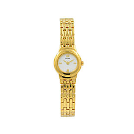 Pulsar Gold Tone Stainless Steel MOP Quartz Women's Watch PRS638X