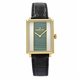 Gomelsky Shirley Fromer Gold Tone Two Color Dial Quartz Womens Watch G0120083079