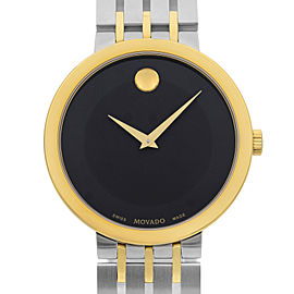 Movado Esperanza Two Tone Stainless Steel Quartz Ladies Watch 607058