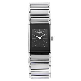 Rado Integral Stainless Steel Black Dial Quartz Ladies Watch R20786159