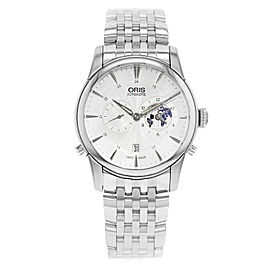 Oris Artelier Steel Silver Limited Edition Automatic Mens Watch 690 7690 4081