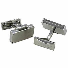 S.T. Dupont Stainless Steel Men's Cufflinks 005762