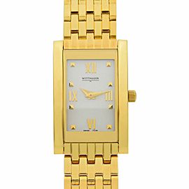 Wittnauer Ovation Collection 23K Gold Finish Steel Ladies Watch 11L09