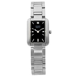 Citizen Elegance Stainless Steel Black Dial Quartz Ladies Watch 1022-R89560