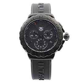 TAG Heuer Formula One Steel Titanium Black Dial Quartz Mens Watch CAU1114.FT6024