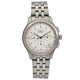 Zenith El Primero Steel Silver Dial Automatic Mens Watch 02.0501.400/01.M501