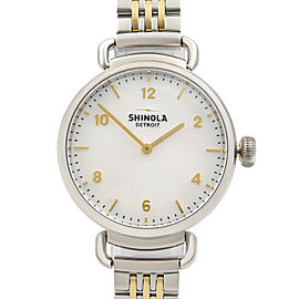 Shinola Canfield Two Tone Steel MOP Dial Quartz Ladies Watch S0120018678