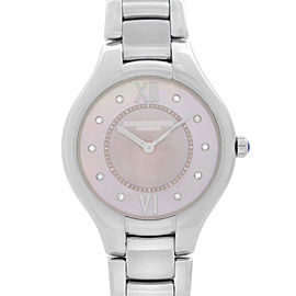 Raymond Weil Noemia Steel Diamond Pink MOP Dial Ladies Watch 5132-ST-00986