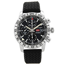 Chopard Mille Miglia GMT 42mm Chronogprah Steel Black Dial Men Watch 168992-3001