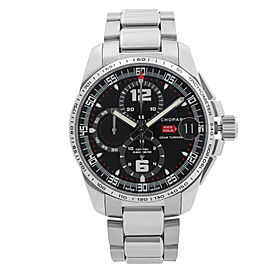 Chopard Mille Miglia Gran Turismo Steel Chrono Black Dial Mens Watch 158459-3001