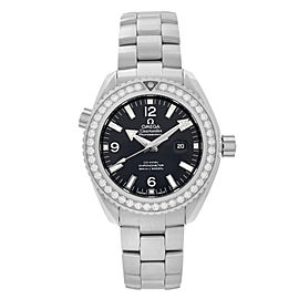 Omega Seamaster Planet Ocean 38mm Steel Diamond Ladies Watch 232.15.38.20.01.001