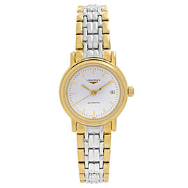 Longines Presence Two-Tone Steel White Dial Automatic Ladies Watch L4.321.2.12.7