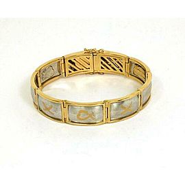 Tiffany & Co. Picasso Platinum & 18k Yellow Gold Bracelet