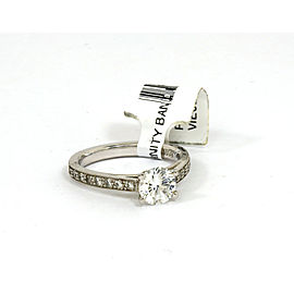 Scott Kay Platinum Mounting w/48 pts Diamonds Accent Engagement Solitaire Ring