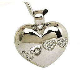 Chopard Happy Diamonds "2000" 18k White Gold Ladies Heart Pendant