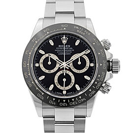 Rolex Daytona Cosmograph 40mm Steel Ceramic Index Black Panda Watch