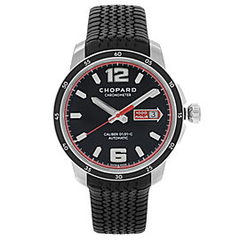 Chopard Mille Miglia GTS Black Rubber Strap Black Dial Mens Watch 168565-3001