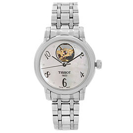 Tissot Lady Heart Steel MOP Diamond Dial Ladies Watch