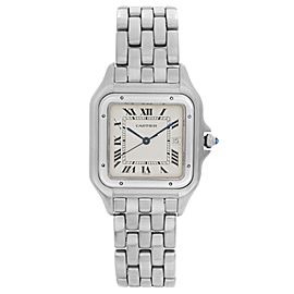 Cartier Panthere Jumbo 29mm Steel Silver Dial Quartz Unisex Watch