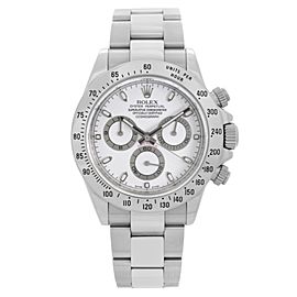 Rolex Daytona Cosmograph Stainless Steel White Dial Automatic Mens Watch