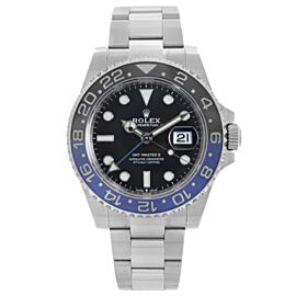 Rolex GMT-Master II Batman Oyster Steel Ceramic Automatic Mens Watch