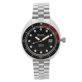 Bulova Oceanographer Devil Diver Steel Black Dial Mens Automatic Watch