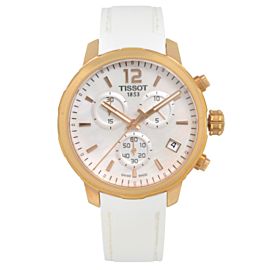 Tissot Dressport 33mm Steel Leather MOP Quartz Ladies Watch